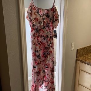 Xlargesummer floral midi dress